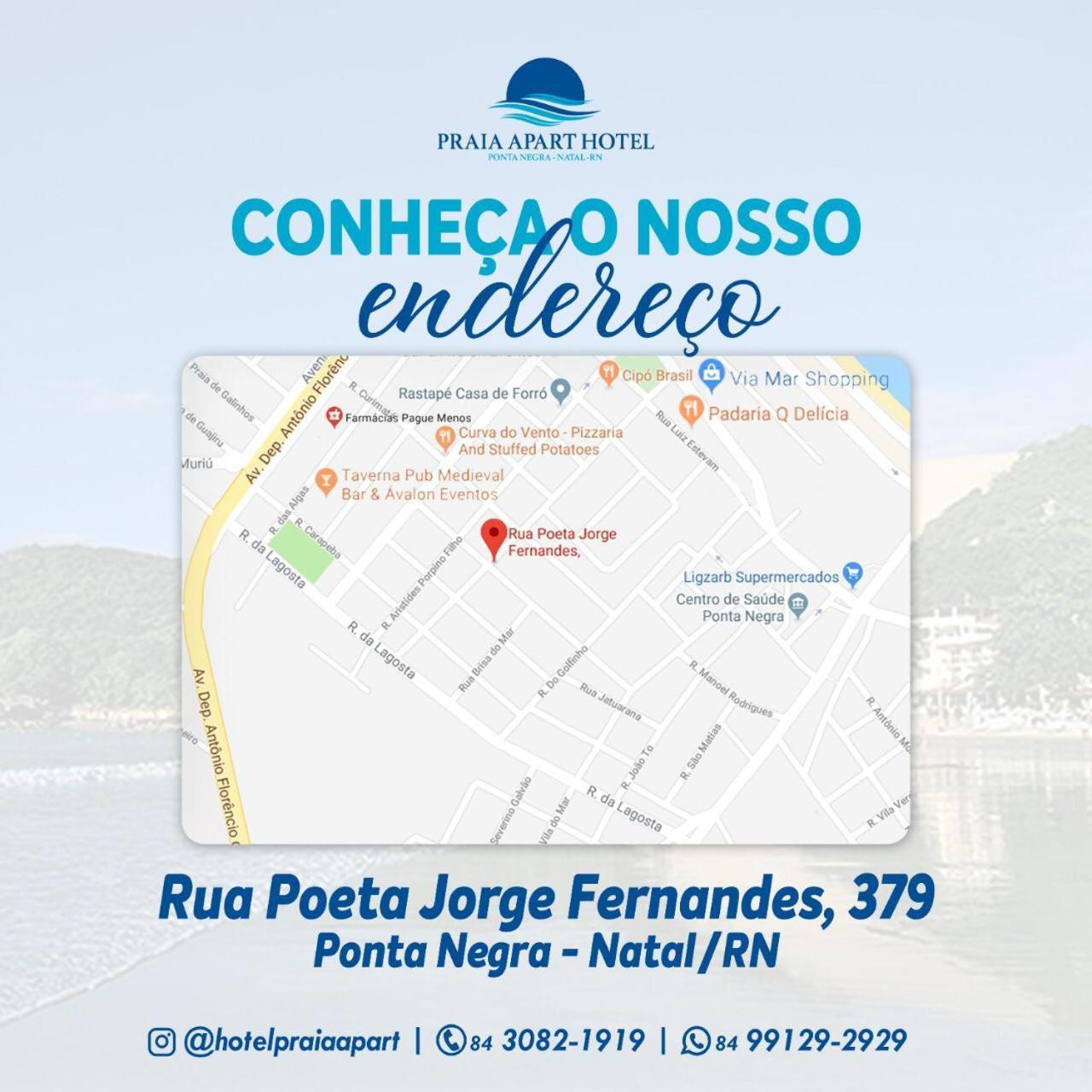 Praia Apart Hotel Natal Eksteriør billede